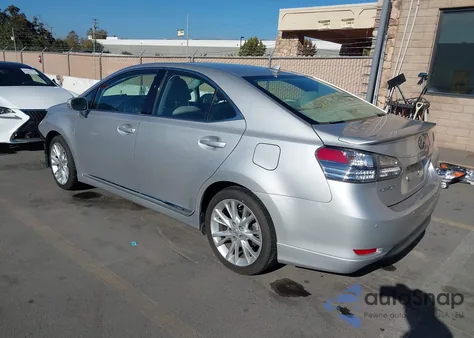 2010 Lexus Hs 250H Premium from USA, damaged, VIN JTHBB1BA6A2038030